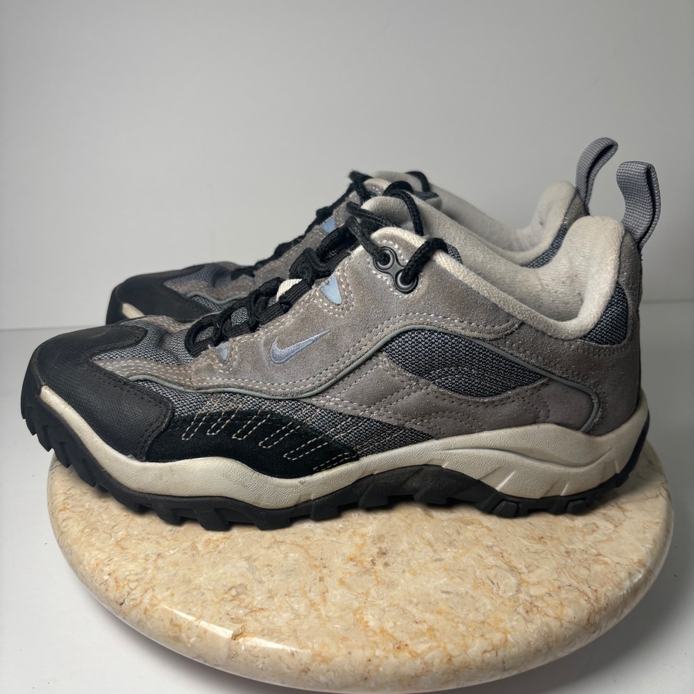 Nike ACG Air Terra Shoes 9‎ Grey Black Blue Vintage 2001 Trail Hiking 108036-441